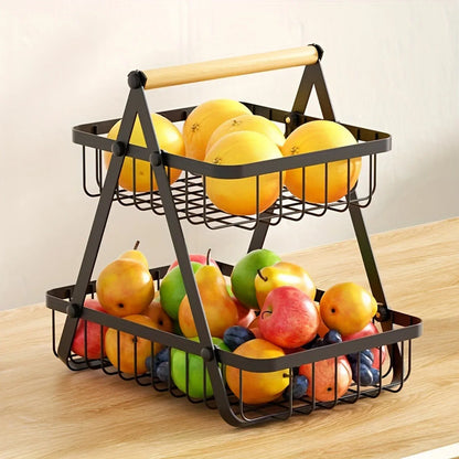 Stainless Steel Fruit Holder Kitchen Storage