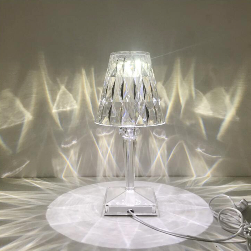 Stylish Table Lamp with USB and Touch Control