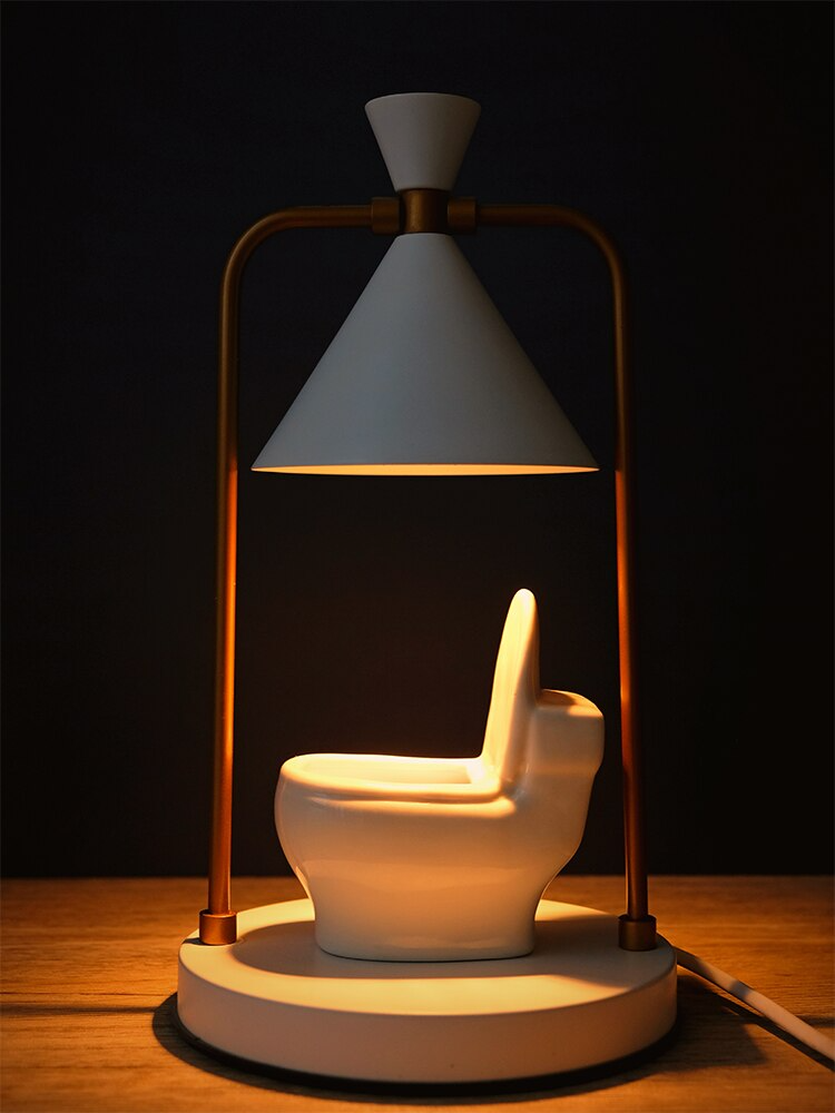 Humorous Bathroom Essential Oil Candle