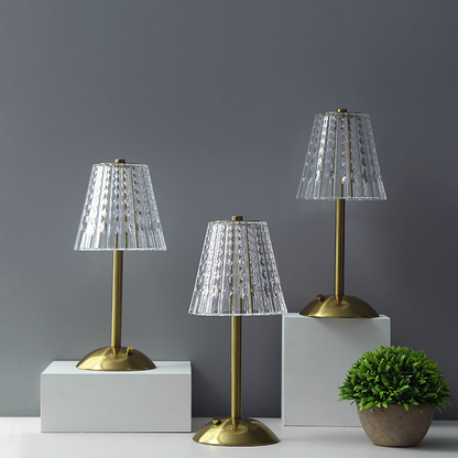 Classic Glass Dimmable Desk Lamp