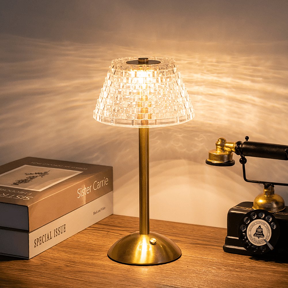 Bright Rechargeable Dimmable Table Lamp