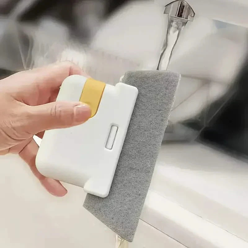 3-Pack: Extendable Window and Door Track Cleaning Brush