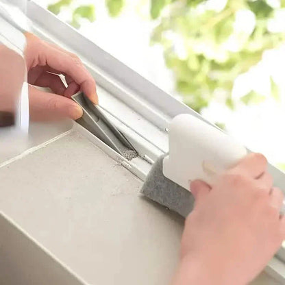 3-Pack: Extendable Window and Door Track Cleaning Brush