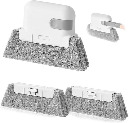 3-Pack: Extendable Window and Door Track Cleaning Brush