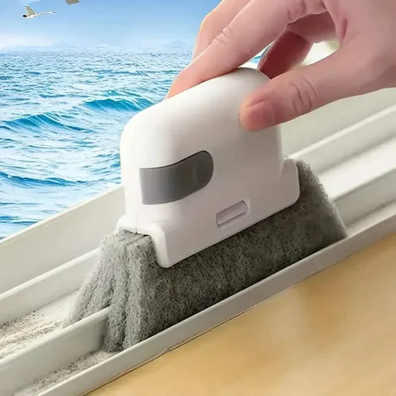 3-Pack: Extendable Window and Door Track Cleaning Brush - Cofik
