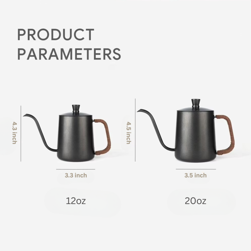 High Quality Metal Coffee Pour Over Kettle