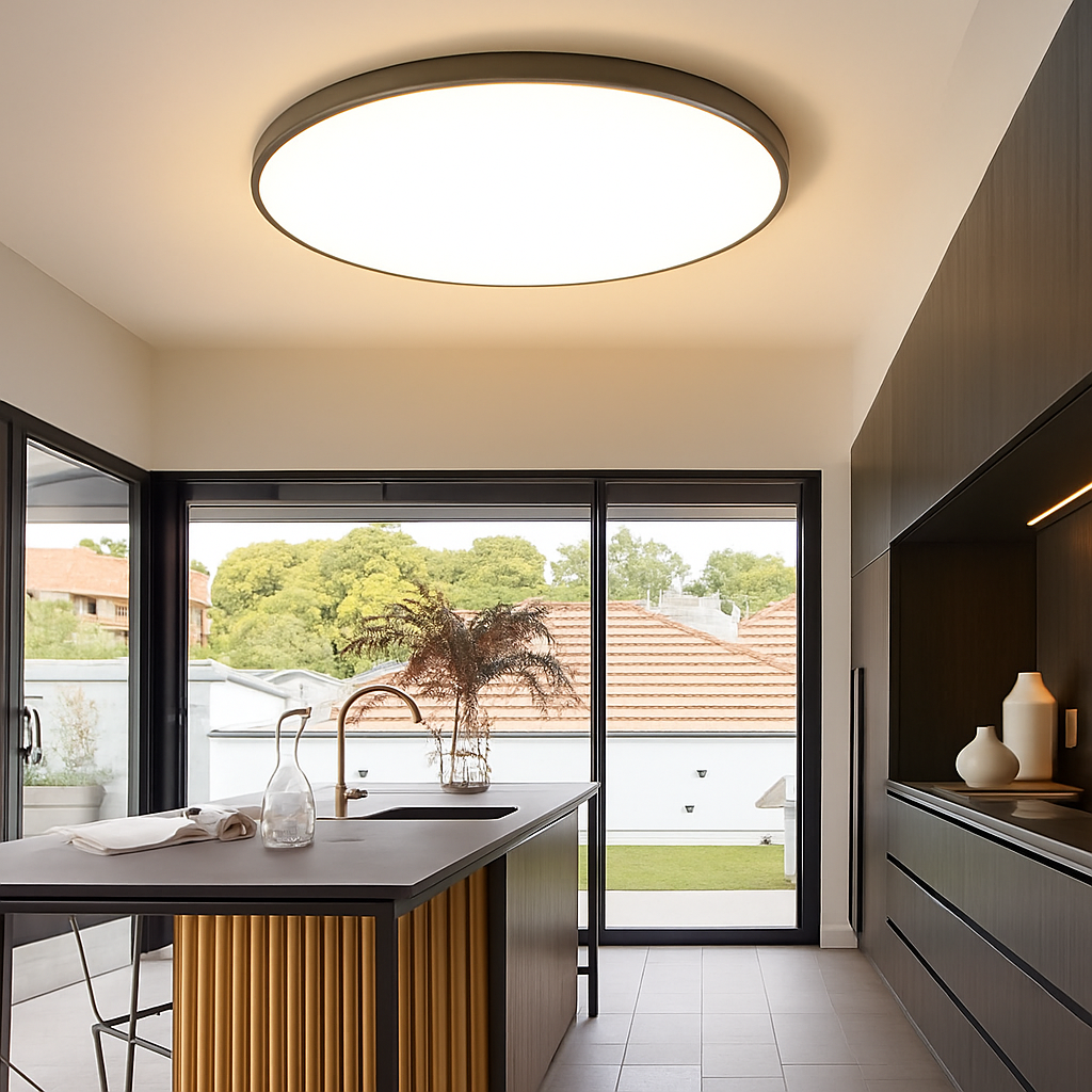 Stylish Circular LED Ceiling Light Fixtures