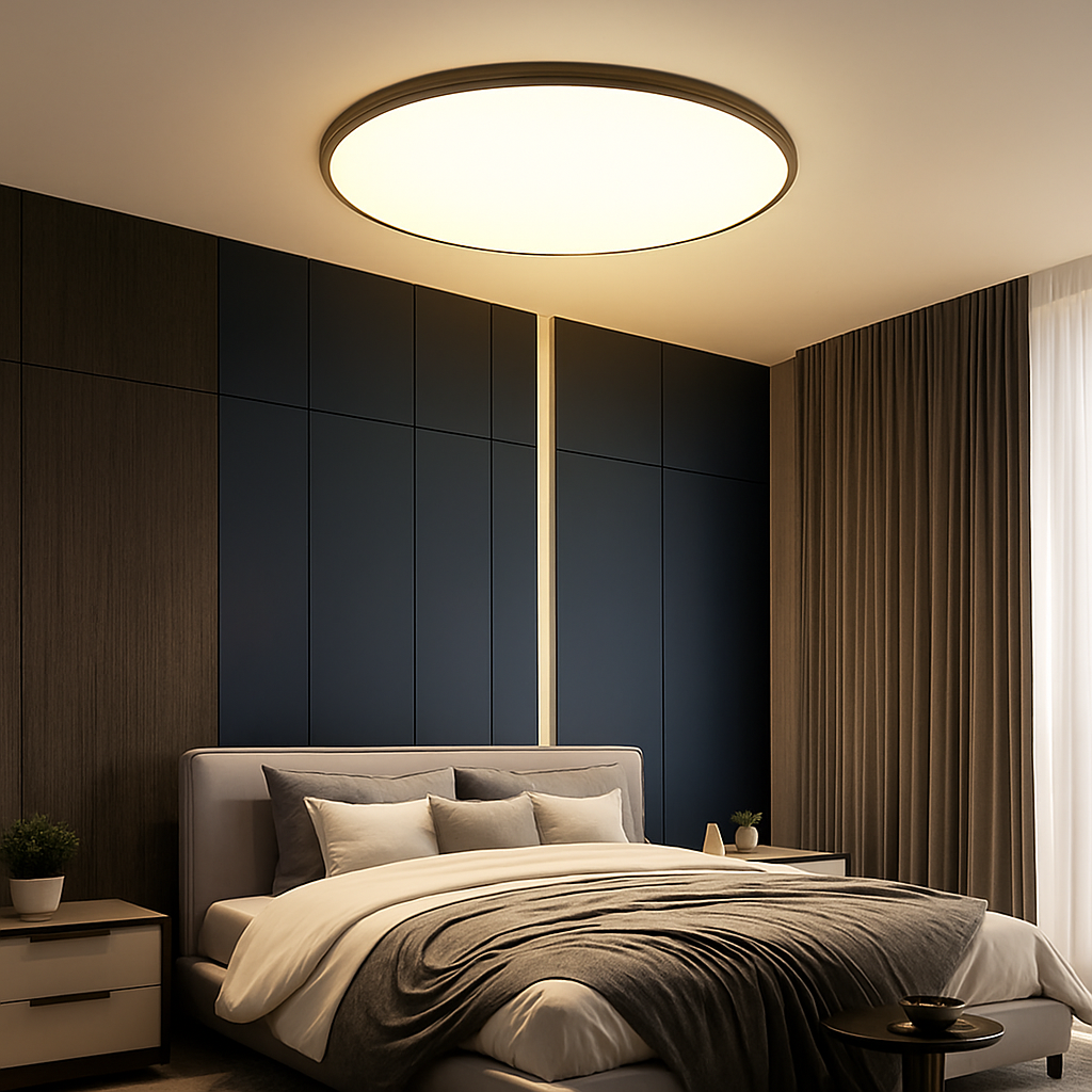 Stylish Circular LED Ceiling Light Fixtures