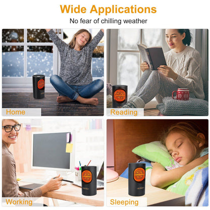 Compact 300W Personal Electric Space Heater