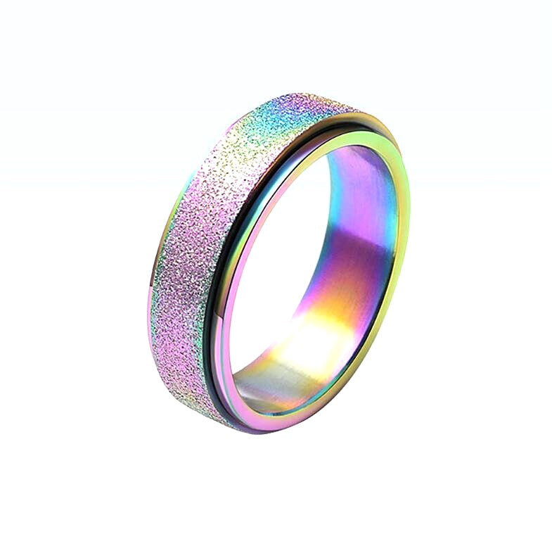 Spin Anxiety Relief Rings for Men and Women