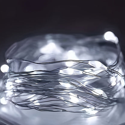 Warm String Lights - Copper LED Fairy Lights
