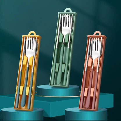 Compact Travel Cutlery Set