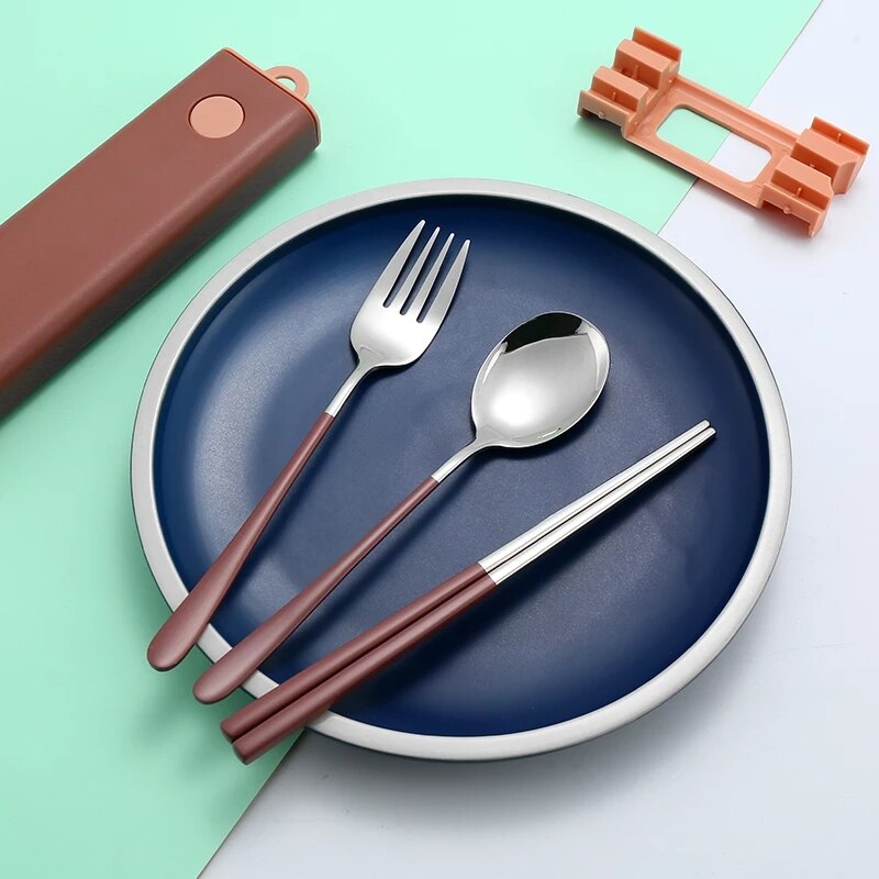 Compact Travel Cutlery Set