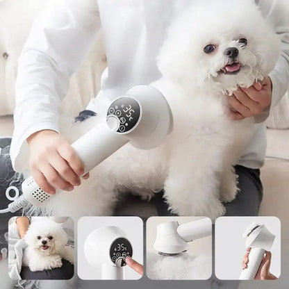 Silent Pet Hair Dryer with Advanced Ion Technology