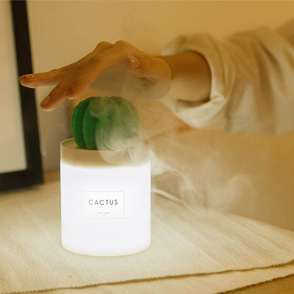 Compact USB Mini Aroma Diffuser with LED Light - Cofik