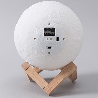Compact Portable 3D Moon LED Desk Lamp