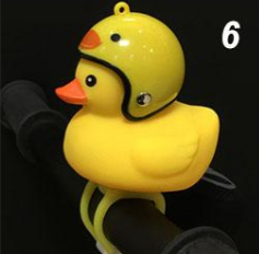 Bright Yellow Kids Bike Bell