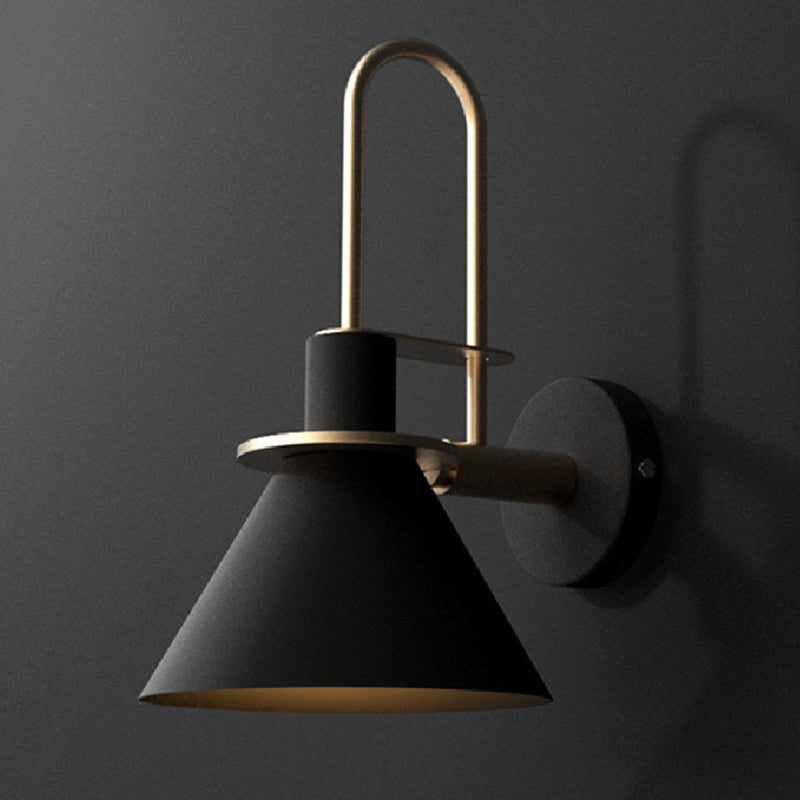Modern Wall Mount Bedside Conical Lamp - Cofik