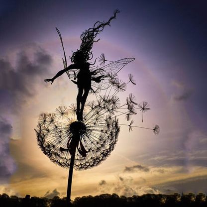 Whimsical Outdoor Garden Decor Statue