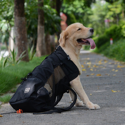 Pet Hiking Backpack - Durable Dog Carrier with Pockets