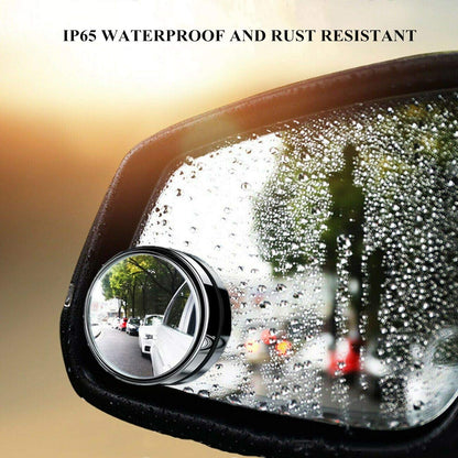 Wide Angle Convex Blind Spot Mirrors