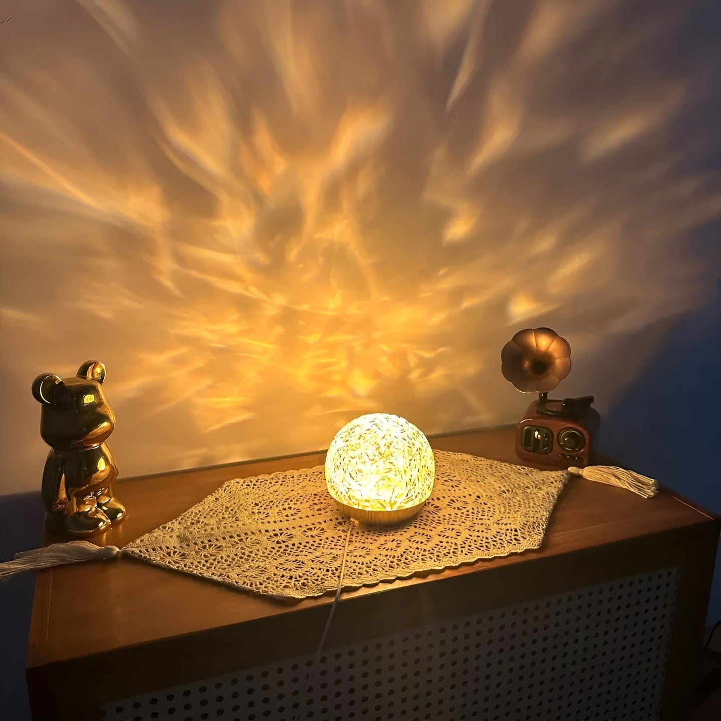 Calming Wave Table Lamp