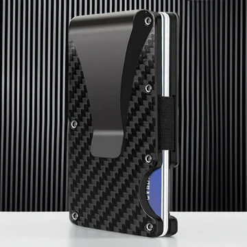 Secure Slim Men's Metal RFID Wallet - Cofik