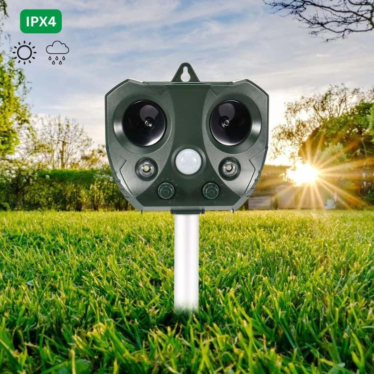 Outdoor Pest Repeller Device for Garden and Yard Protection