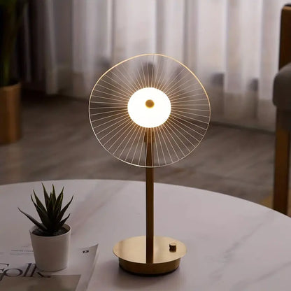 Slim LED Office Desk Lamp with Adjustable Arm
