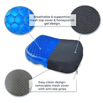 Comfortable Orthopedic Gel Back Support Cushion