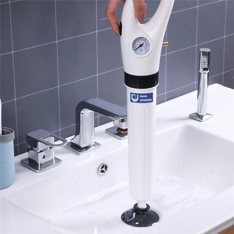 Powerful Drain Cleaner with 2 Free Plugs