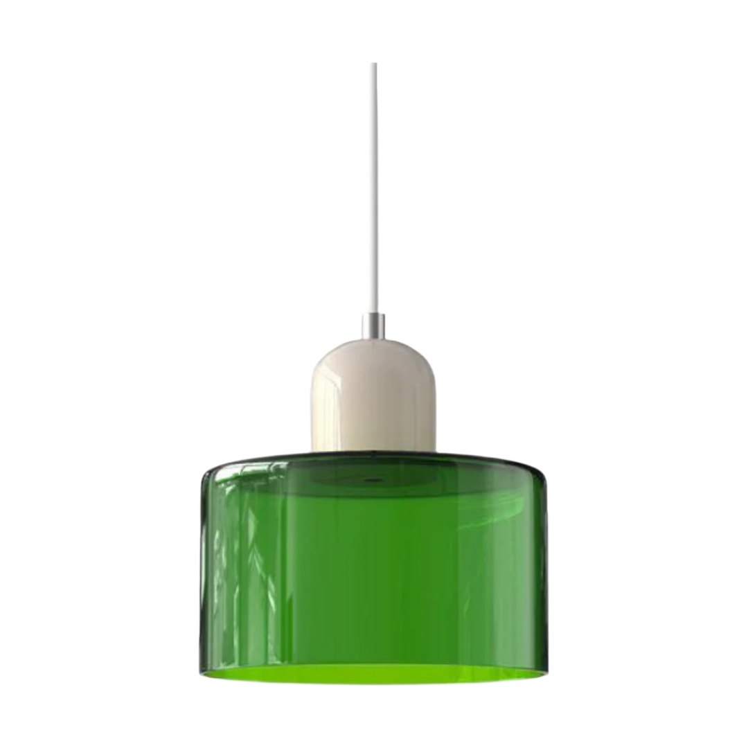 Stylish Round Glass Pendant Light