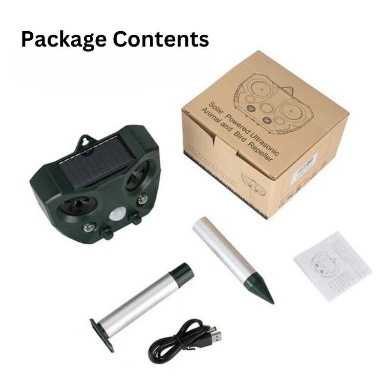 Outdoor Pest Repeller Device for Garden and Yard Protection