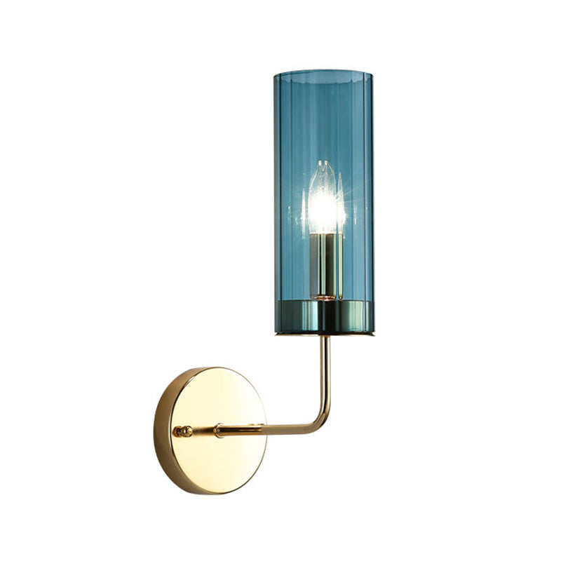 Modern Glass Wall Light Fixture Living Room Lamp