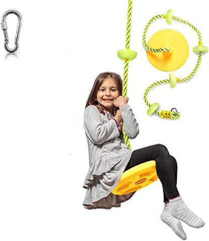 Fun Kids Tree Swing Set with Rope and Play Platforms