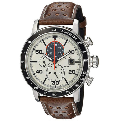 Stylish Mens Quartz Watch with Multiple Time Zones - Cofik