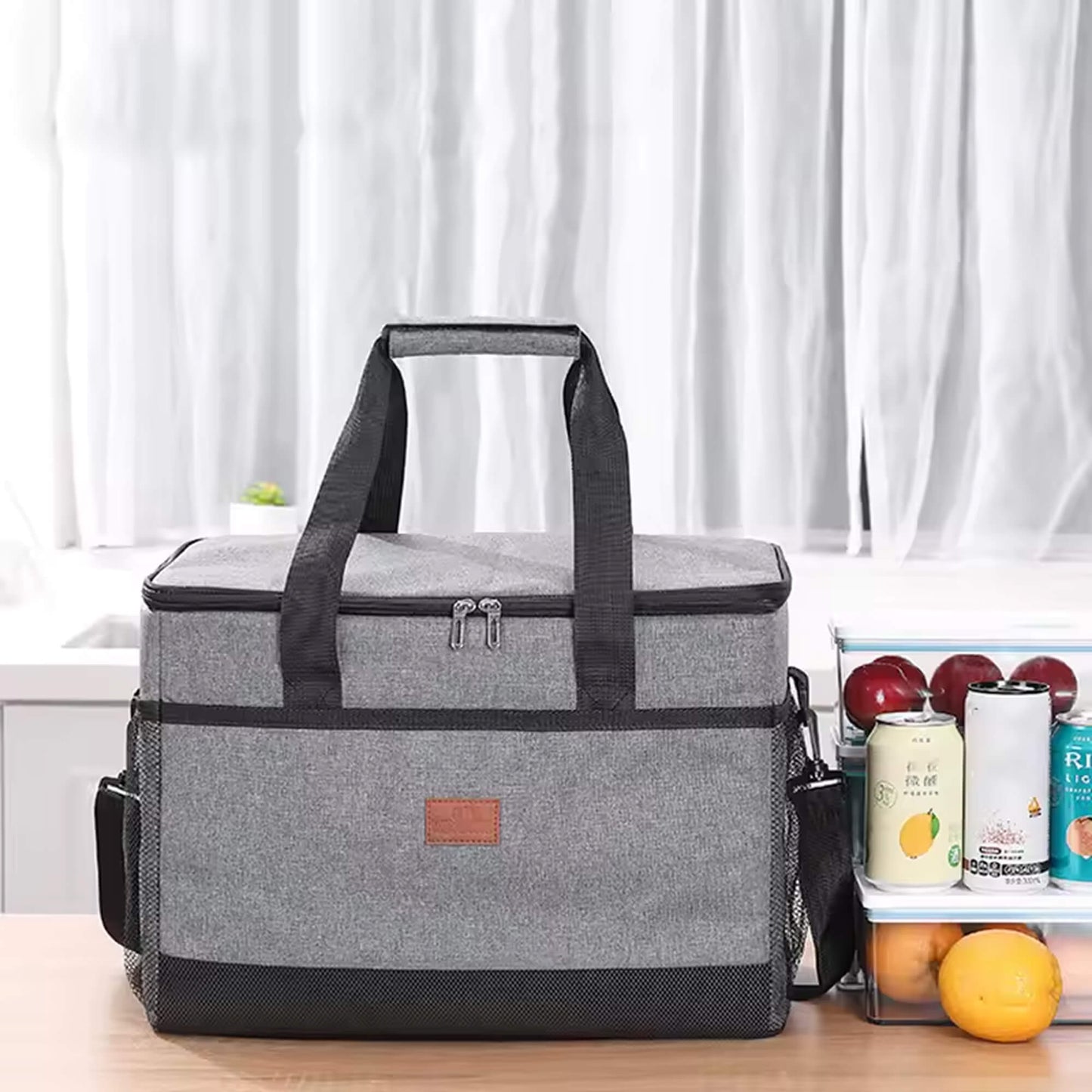 Large Insulated Cooler Tote Bag for Outdoor Adventures