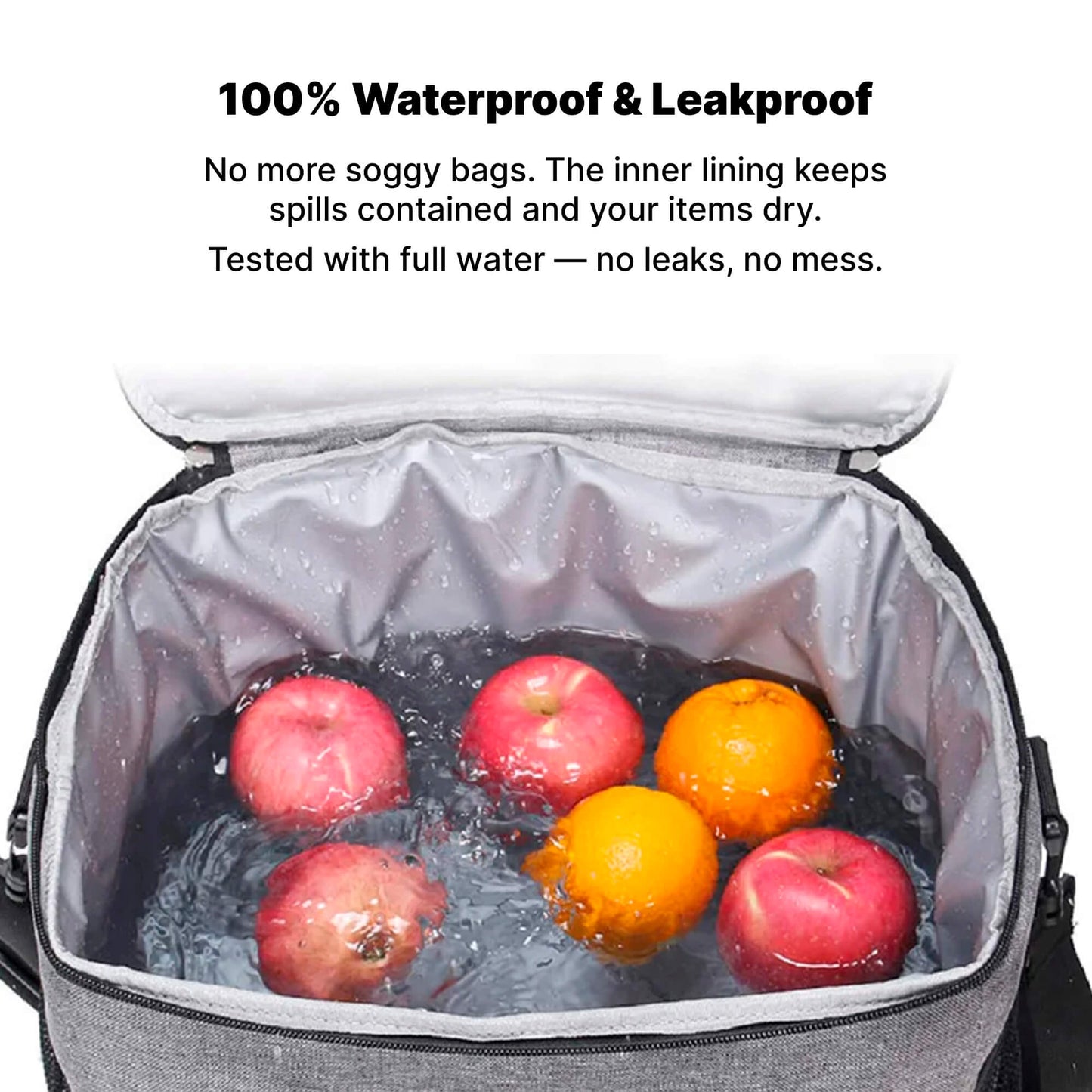 Large Thermal Leakproof Cooler Tote Bag