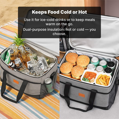 Large Thermal Leakproof Cooler Tote Bag