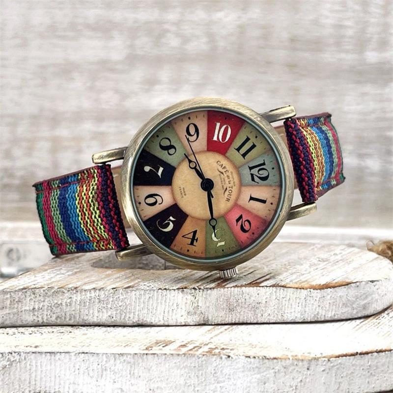 Colorful Rainbow Strap Watches - Cofik
