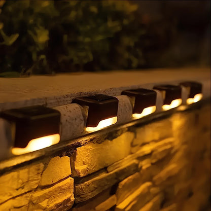Outdoor Waterproof Solar Powered Step Lamp