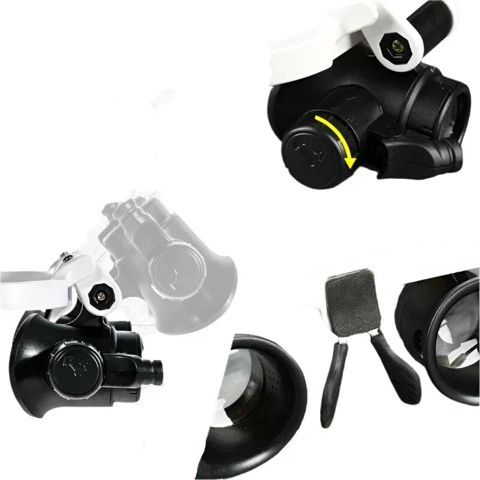 LED Magnifying Glasses 8x 15x 23x Zoom