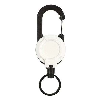 Durable Steel Retractable Security Keychain
