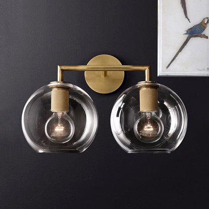 Classic Metal Wall Lamp with Adjustable Arms