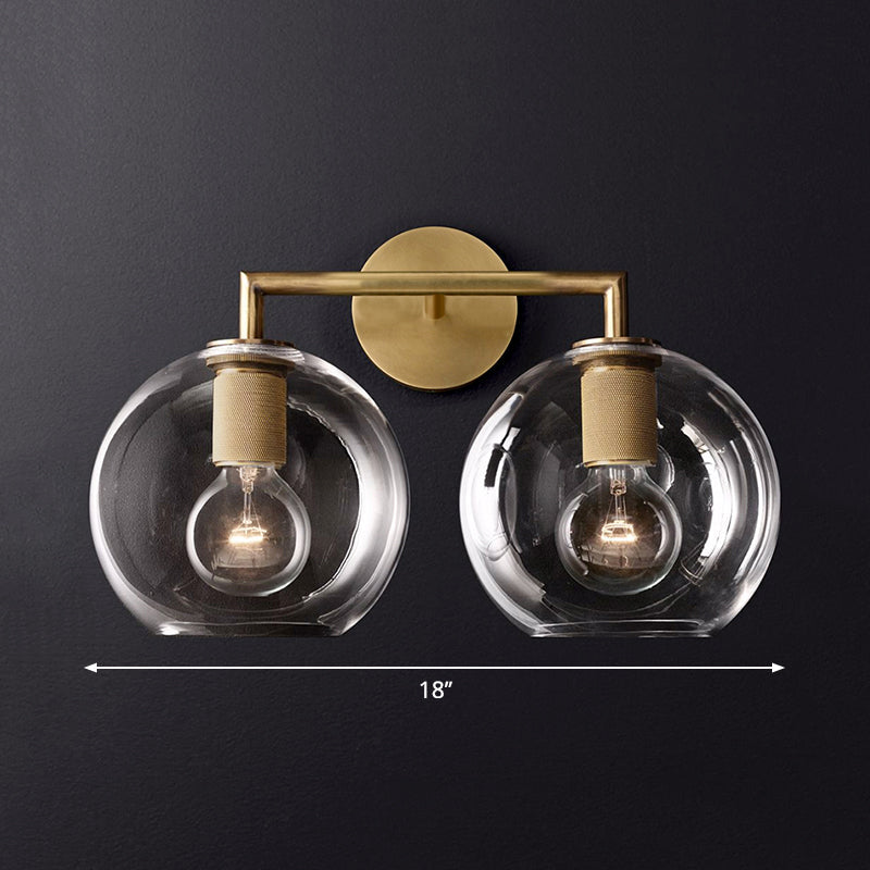 Classic Metal Wall Lamp with Adjustable Arms