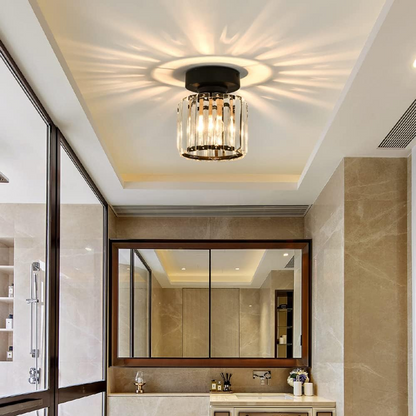 Luxurious Sparkling Crystal Ceiling Light
