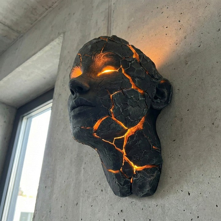 Unique Magma Crack Table Lamp