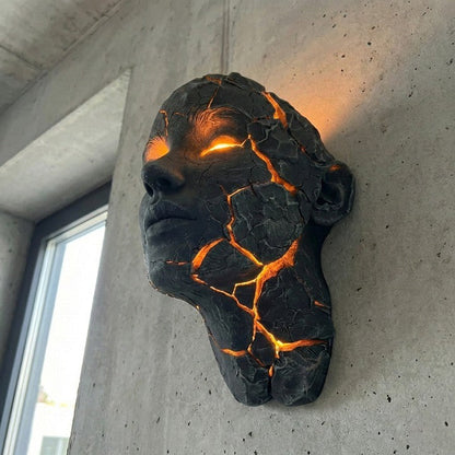 Unique Magma Crack Table Lamp