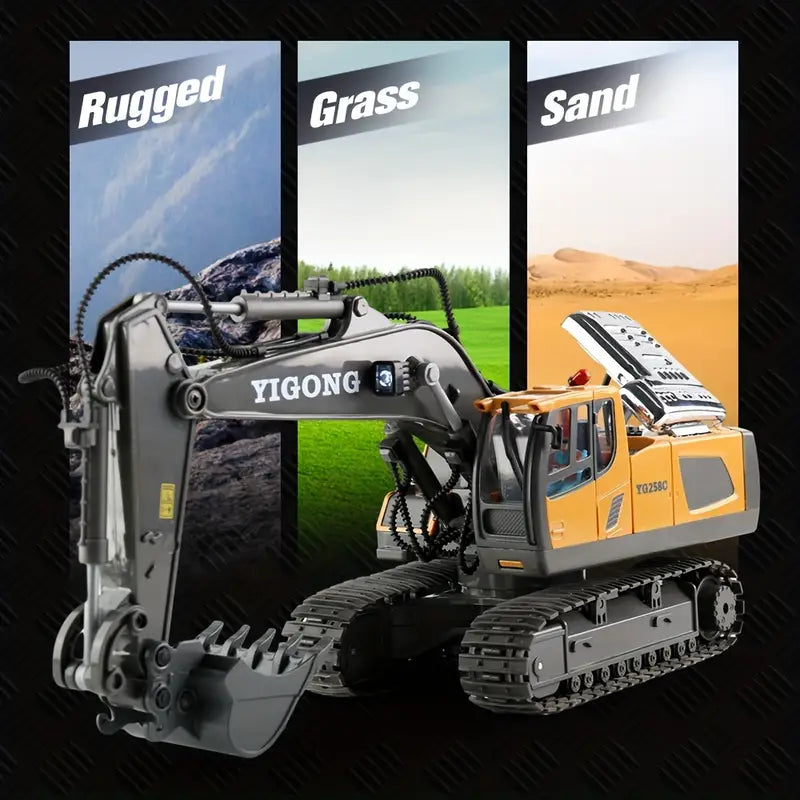 Powerful RC Digger Toy Vehicle