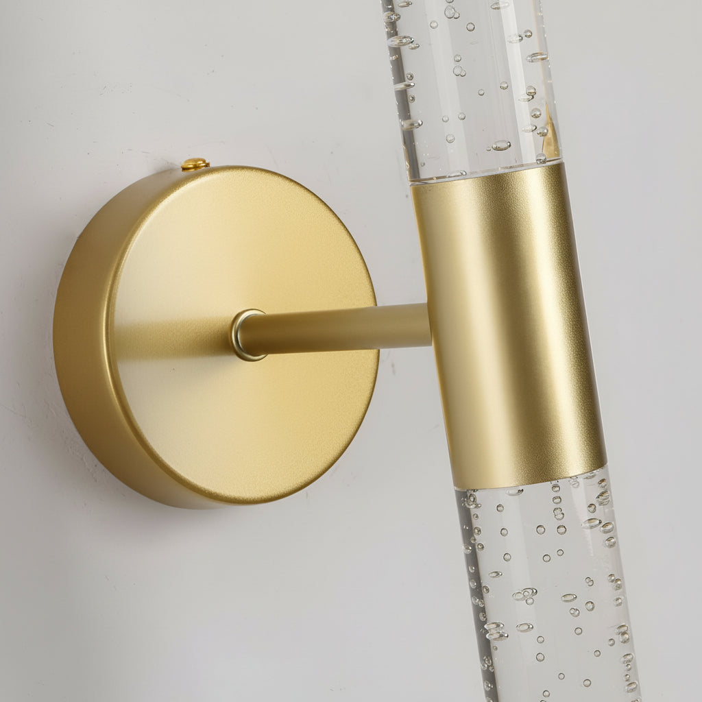 Contemporary LED Glass Wall Light Fixtures 50cm